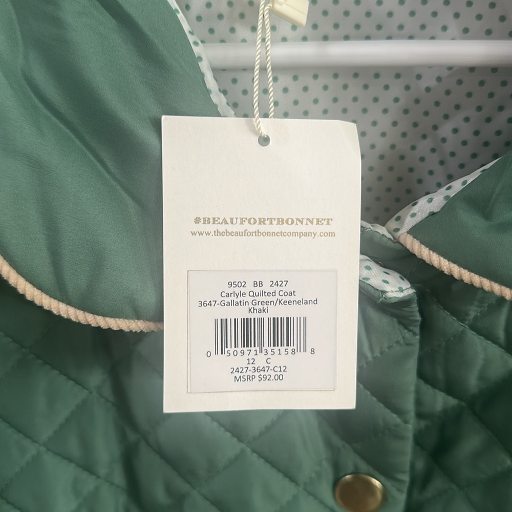 The Beaufort bonnet company quilted coat - Picture 2 of 3